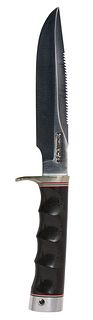 Randall Made 'Model 18 - Attack Survival' Custom Sawtooth Knife