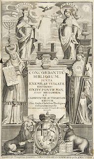 Concordantiae Bibliorum, juxta exemplar vulgatae editionis Sixti V. Pontif. juxta exemplar vulgatae editionis Sixti V. Pontif