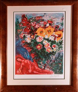 Marc Chagall Limited Edition lithograph after Marc Chagall