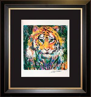 Le Roy Neiman Hand  signed Lithograph The Tiger