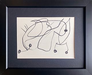 Joan Miro Original Lithograph after Miro from 1968