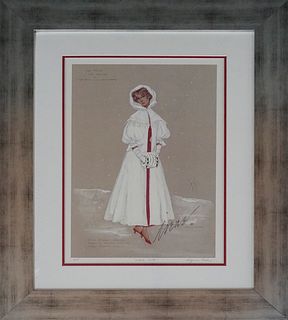 Original Fashion Illustration on paper