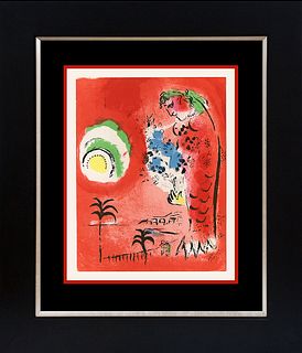 Marc Chagall Original Lithograph after Chagall from 1960