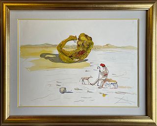 Salvador Dali Time Limited Editon Original Lithograph Hand signed and numbered