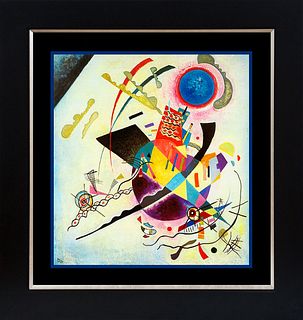 After Wassily Kandinsky-Limited Edition -Blue Circle