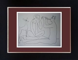 Picasso lithograph after Picasso Antibes Collection