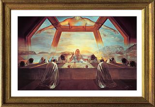 Salvador Dali-Limited Edition Lithograph Last Supper after Dali