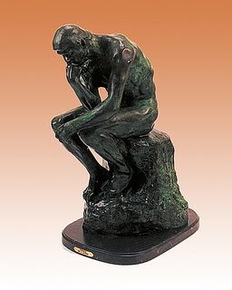Auguste Rodin The Thinker Bronze Sculpture after Auguste Rodin