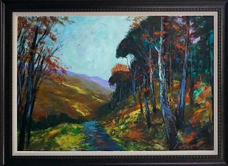 Michael Schofield Original on canvas  landscape