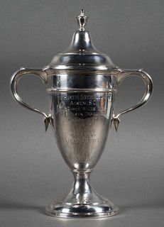 Watson Company Sterling Steeplechase Trophy