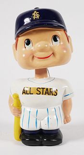 Vintage All Stars Baseball Player Bobblehead Bank