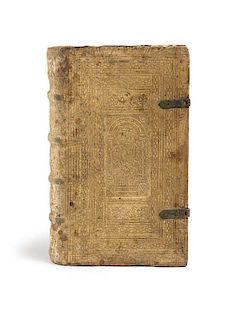 Valtrini, Johannes AntoniusDe re militari Veterum Romanorum libri septem. Mit Holzschnitt-Titelvignette. Koeln, Birckmann, 1