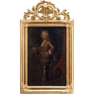 RETRATO DE CABALLERO. EUROPA, FINALES DEL SIGLO XVIII. Óleo sobre tela. 81 x 53 cm