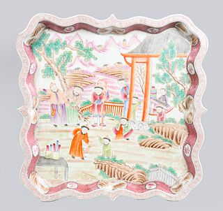 Large Chinese Ceramic Tray