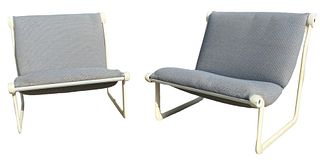 HANNAH MORRISON for Knoll Sling Chairs, Pair 
