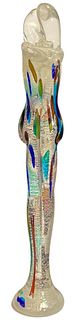 Large ANATRA for MURANO Two Lovers Art Glass Sculpture