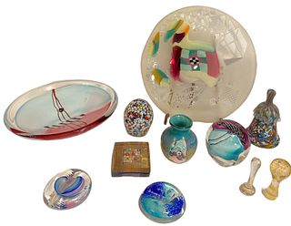 Assorted MURANO, MILLEFIORI Art Glass