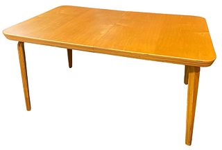Mid Century THONET Style Birch Dining Table 