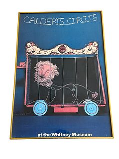 CALDER'S Circus Poster 