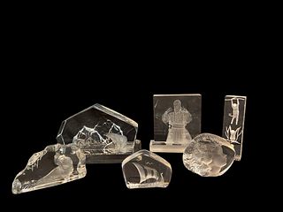 Collection MATS JONASSON, STRÃ–MBERGSHYTTAN STUDIOS Swedish Crystal Art Glass