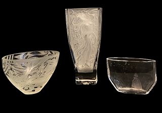 Collection Crystal Vases, ORREFORS 