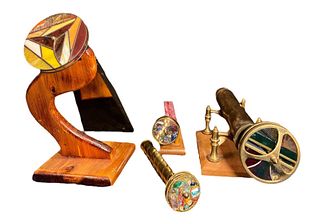 Collection Brass Kaleidoscope W/ Stands