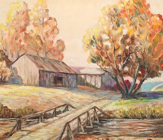 Frederick John 'Jack' Savage (1910-2003) Landscape