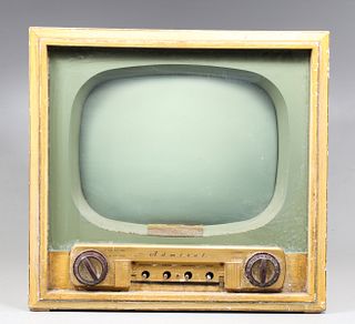 Vintage Admiral Television Set