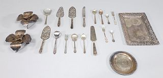Group of Thirty Vintage Sterling Silver Collection