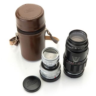 Two Leica Camera Lenses