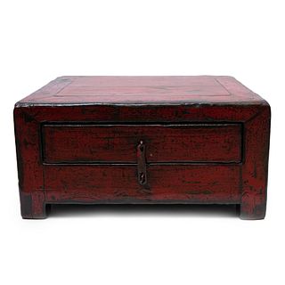 Chinese Red Lacquer Box / Chest