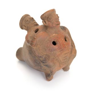 Whistle Pre-Columbian Style, Pottery Fabrication