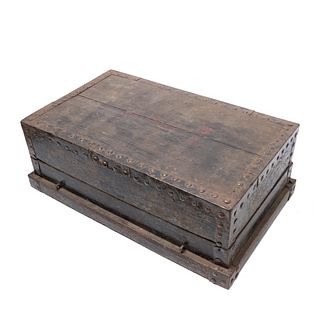 Vintage Black Lacquer Box