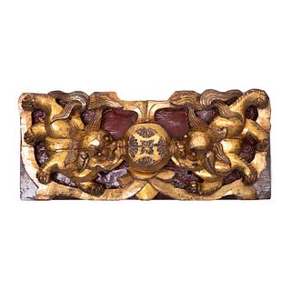 Carved Gilt Wood Wall Decoration