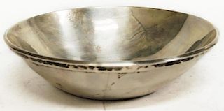 Small Silver Serving Bowl