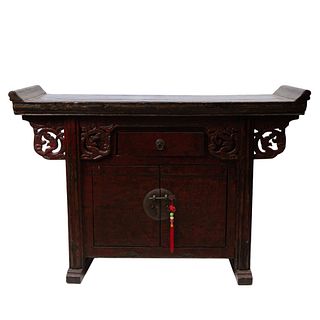 Chinese Lacquere Console Table