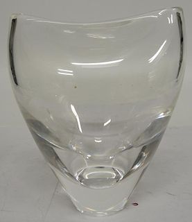 Mid-Century Modern Steuben Crystal "Balloon" Vase