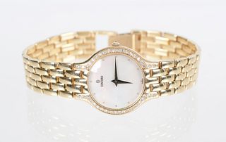 Concord 14k Ladies Diamond Wristwatch