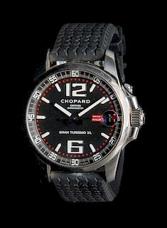 * A Stainless Steel Ref. 16/8997 Mille Miglia Gran Turismo XL Wristwatch, Chopard,