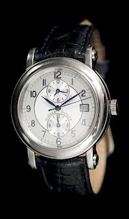 An 18 Karat White Gold Ref. 3802 Master Banker Triple Time Zone Wristwatch, Franck Muller,