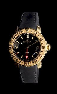 An 18 Karat Rose Gold GMT 24 Limited Edition Wristwatch, Blancpain,