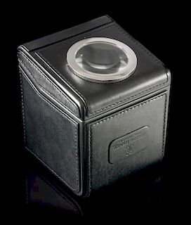 A Black Leather Watch-Winder, Scatola del Tempo,