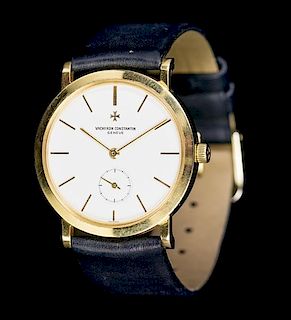 An 18 Karat Yellow Gold Ref. 92240 Wristwatch, Vacheron Constantin,