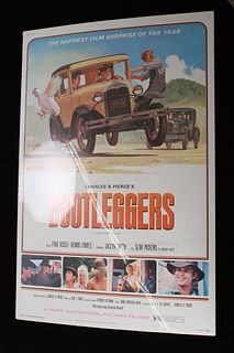 Original Theatre Movie Poster, "Bootleggers" 1974