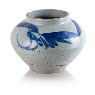 Blue And White Korean Moon Jar