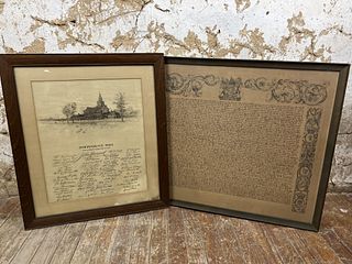 Independence Hall Print and Pennsylvania Charter