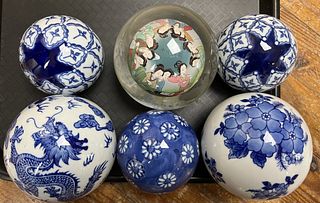 Chinese Porcelain Balls