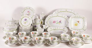 Heinrich Germany Porcelain Luncheon Service in the "Chambord" Pattern