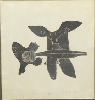 Signed Stihelman (20th Century) - Lithograph