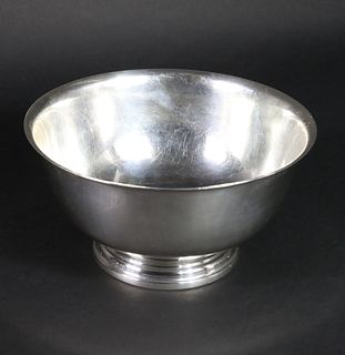 International Sterling Silver Paul Revere Reproduction Bowl
